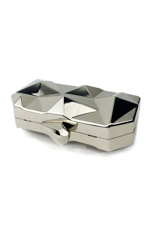 Ada Geometrik Parlak Çanta