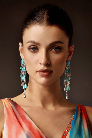 Racaco Elips Püskül Küpe