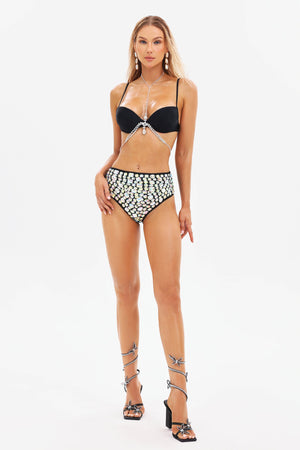 Noah Taş İşlemeli Bikini