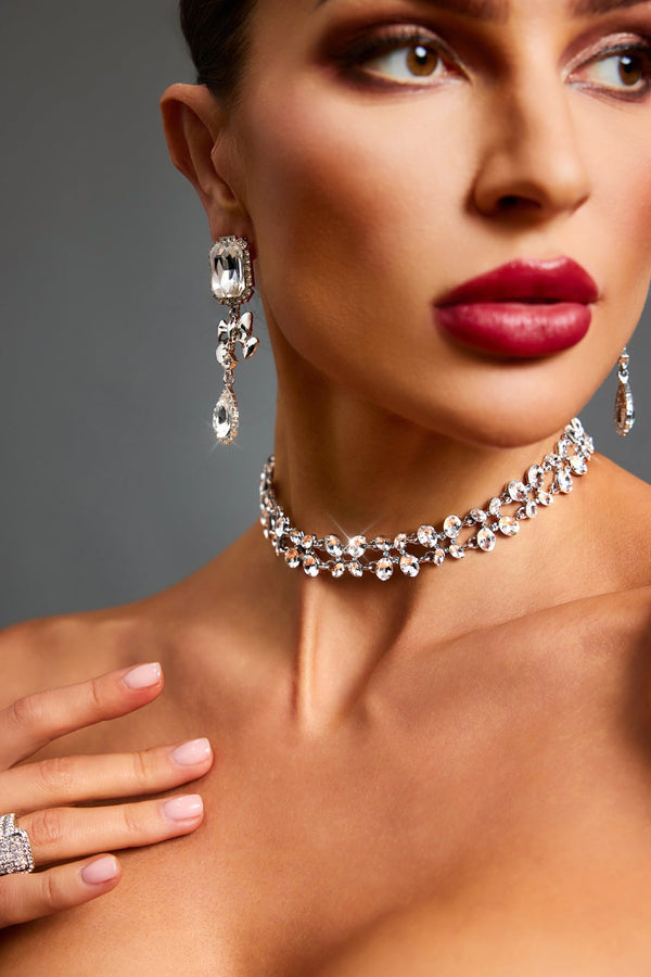 Natalie Taş Detaylı Mini Kolye