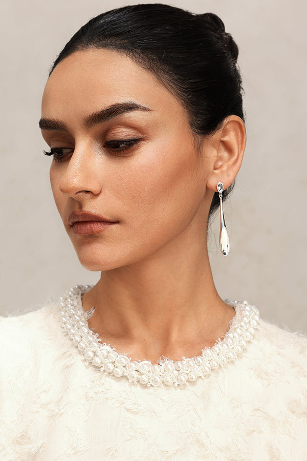 Torill Geometrik Kabuk Küpe