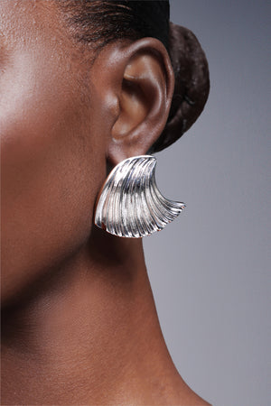 Hona Kabuk Metal Küpeler