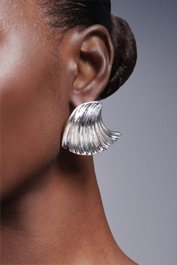 Hona Kabuk Metal Küpeler