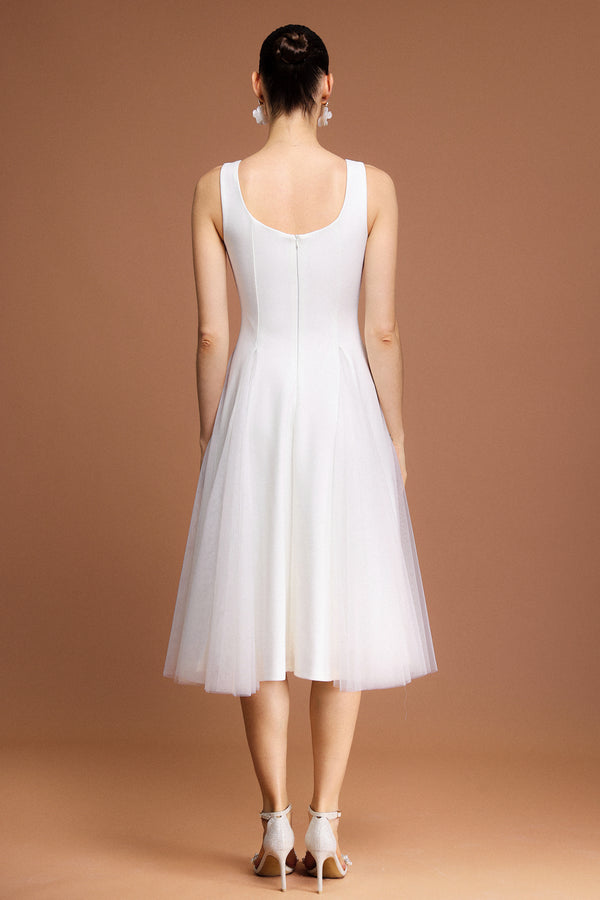 Linda Halter Yaka Midi Elbise