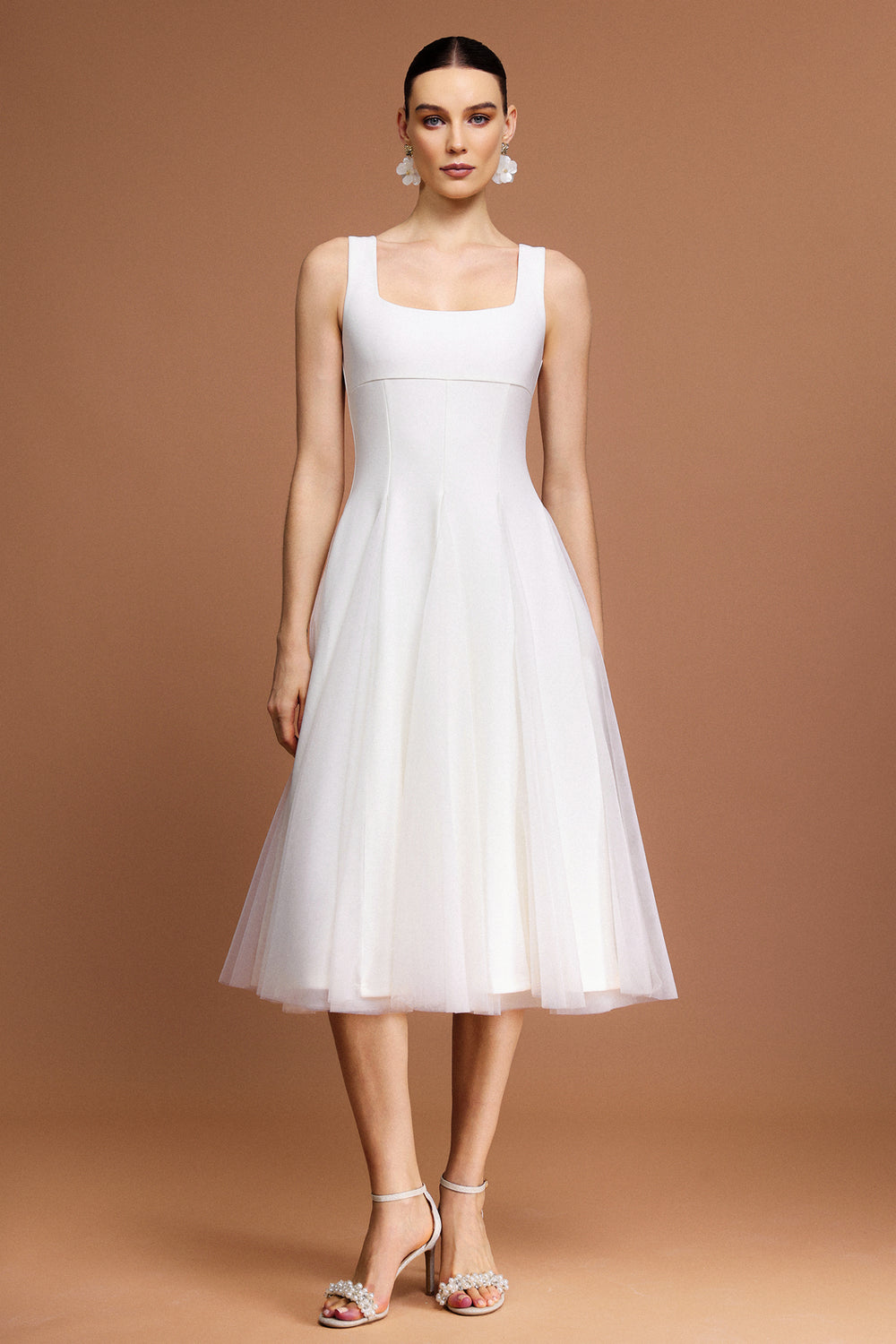 Linda Halter Yaka Midi Elbise