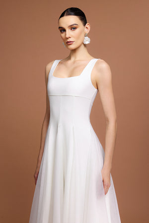 Linda Halter Yaka Midi Elbise