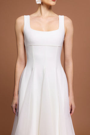 Linda Halter Yaka Midi Elbise