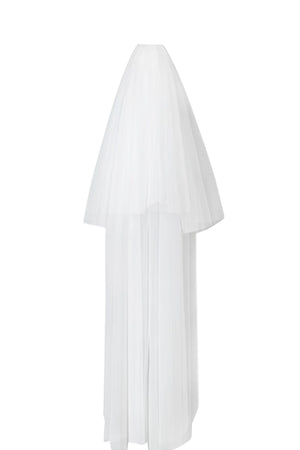 Vercia Zarif Tül Peçe, şeffaf ve hafif dokulu