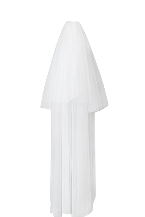 Vercia Zarif Tül Peçe, şeffaf ve hafif dokulu