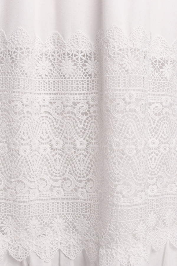 Eudora Derin V Yaka Dantelli Maksi Takım