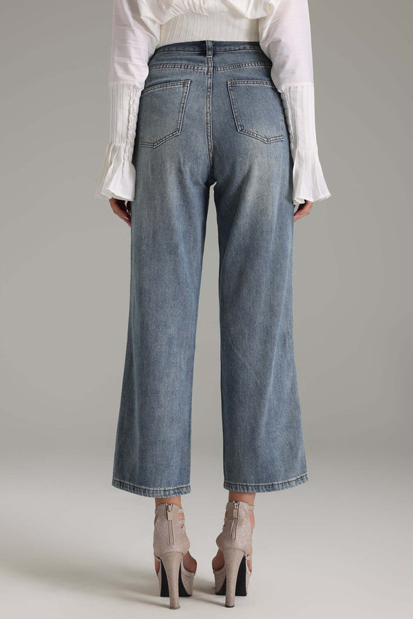 Eirene Fitilli Kot Pantolon