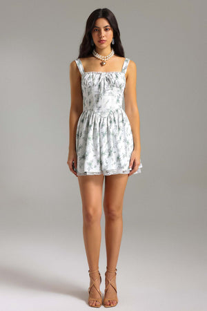 Elena Dantelli Mini Elbise