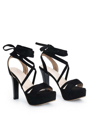 Riela Bağcıklı Platform Stiletto Sandalet