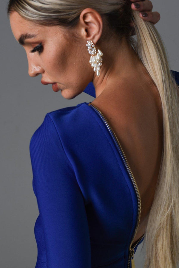 Ines İnci Detaylı Küpe