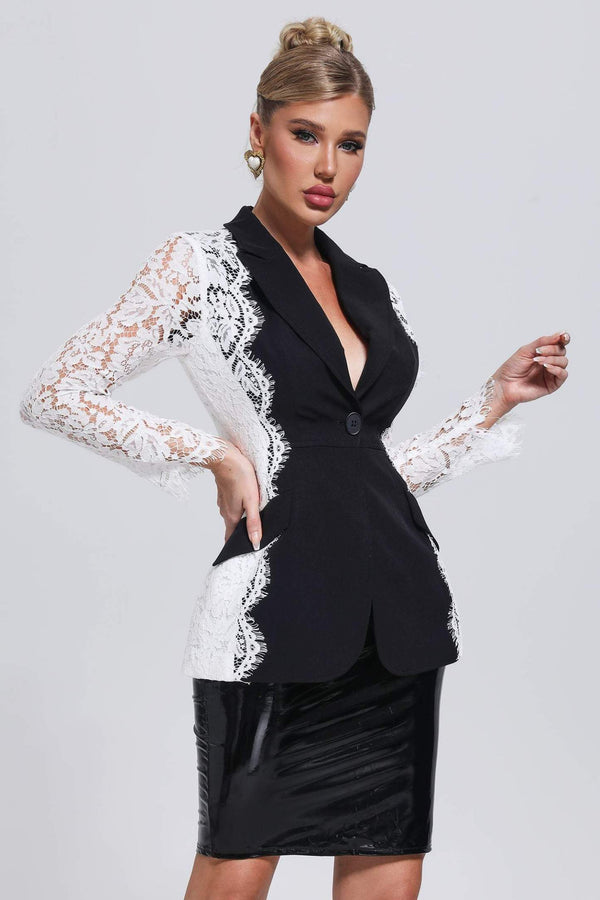 Kidia Dantel Blazer Ceket